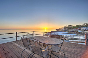 Lakefront Gun Barrel City Home with Hot Tub!